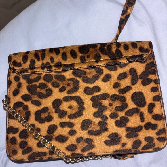 New York & Company Animal Print Crossbody Bag - Picture 2 of 3